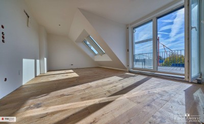 Bezugsfertig • 19 Eigentumswohnungen • Schlüsselfertig • Urban + Natur • 1220 Wien • Balkon / Terrasse / Loggia / Garten • 2–4 Zimmer •