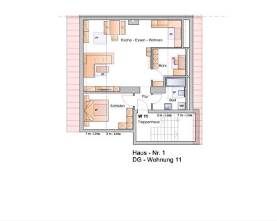 Charmante Dachgeschosswohnung in Top Lage von Dillingen - derzeit vermietet