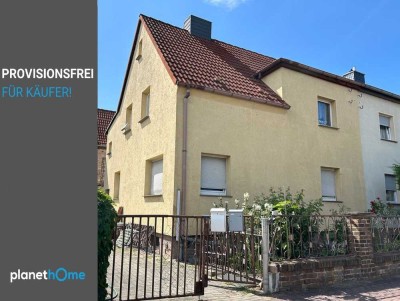 Attraktive Kapitalanlage: Doppelhaushälfte mit zwei separaten Wohneinheiten in Schkopau