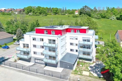 Neubau Erstbezug - 5% degr. AfA - 2-Zimmer-Wohnung mit allem Komfort - barrierefrei, Erdwärmepumpe