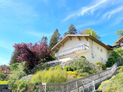 Haus mit unverbaubarem Blick zum Tegernsee, Rottach und Wallberg direkt am Leeberg, Dach ausbaubar