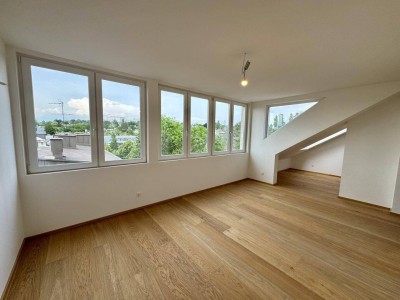 Exklusiver Dachgeschossausbau in elitärer Lage – Stilvolle Penthouses über den Dächern der Stadt!