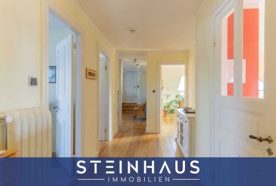 Wohnen in historischem Flair - großzügige Dachgeschosswohnung im Villenviertel