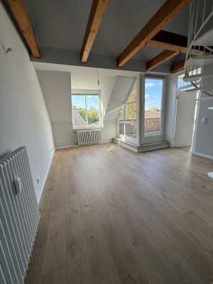 Frisch sanierte Maisonette-Wohnung in schöner Lage