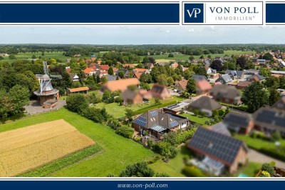 Großzügiger Bungalow mit Gästeapartment, Sauna & PV-Anlage nahe der Nordsee