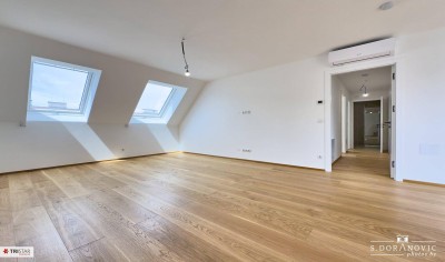 NEU! ++ NÄHE SCHÖNBRUNN ++ EXKLUSIVER DACHAUSBAU IM GRÜNDERZEITHAUS ++ BEZUGSFERTIGES EIGENTUM IN TOPLAGE – 1120 WIEN ++