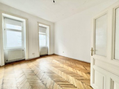 Schöner Altbau mit Balkon | Hofruhelage nächst Haydnpark