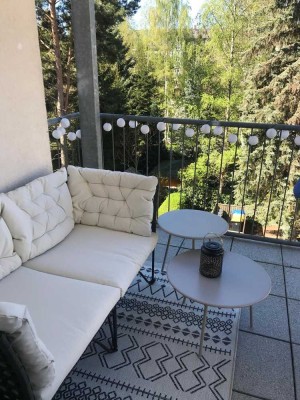 Schöne 1-Raum- Wohnung mit Wohnküche und Süd-Balkon in Zwickau