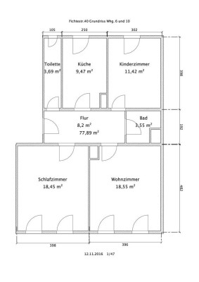 3 Zimmer Wohnung mit neuen Balkon in Schoppershof, verfügbar ab März 2025