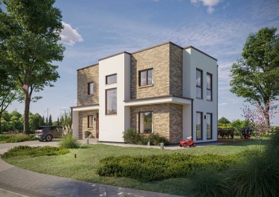 Ihr Designhaus mit Flachdach – Jetzt Bauplatz sichern!