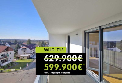Erstbezug: großzügige 3-Zimmer Wohnung zum Angebotspreis!
