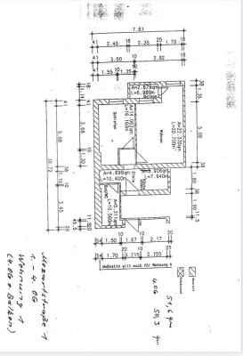 2-Zimmerwohnung mit Einbauküche und Balkon