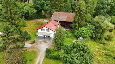 +++Zweiseitenhof - Modernisiertes Wohnhaus mit 202 qm WFL und 1,7 ha Land unweit von 93413 Cham+++