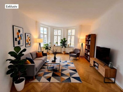 ❄️ Neu & exklusiv! Charmante Altbauwohnung mit 2 Bädern & moderner Einbauküche ❄️