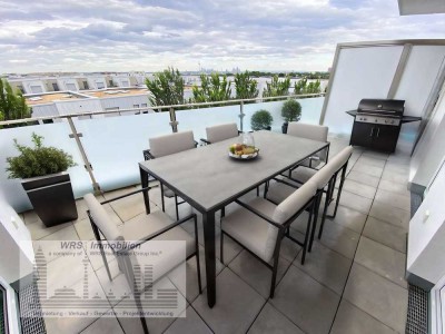 Ruhiger Dachterrassentraum mit unverbaubarem Skylineblick
