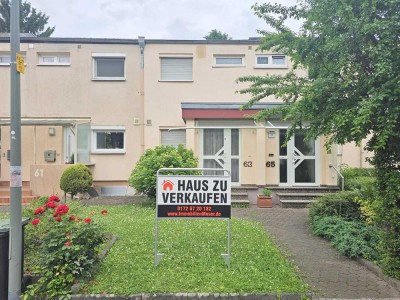 Gepflegtes Reihenmittelhaus mit 3 Zimmern + Keller + Garten - Ernst May Siedlung -FFM Praunheim