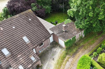 Charmantes Reihenendhaus mit Garten und grünem Blick
