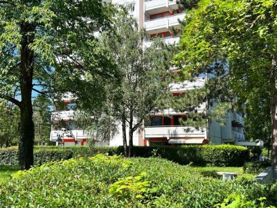 Schöne Aussicht! Gepflegte 3-Zimmer-ETW M-Unterschleißheim - großer West-Balkon