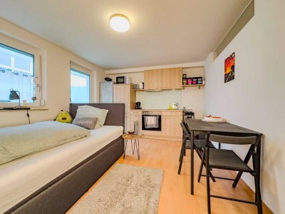 Perfekt für Studenten: Modernes 1-Zimmer-Appartement mit Einbauküche & Terrasse!