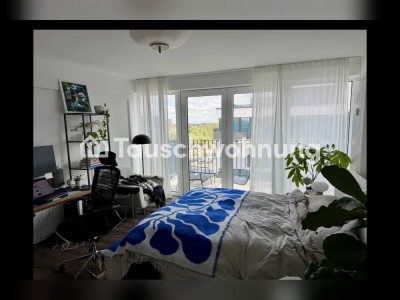 Tauschwohnung: Helle, 1-Zimmer-Wohnung am HRO-Hbf (suche HH)