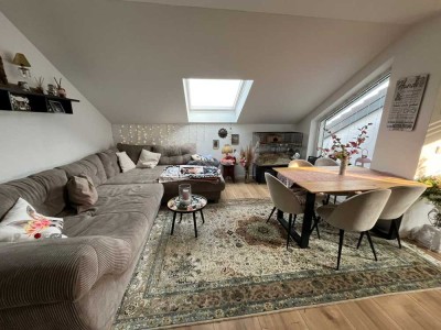 Idyllische 3-Zimmer-Wohnung über den Dächern von Ober-Olm