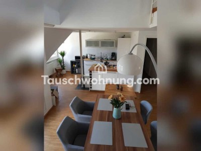 Tauschwohnung: Maisonette Wohnung in Dellbrück gegen 3 Zi in Düsseldorf