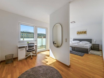 Wohnen mit Weitblick – 115m2 Maisonette Wohnung mit zwei Terrassen und Top-Anbindung in Klosterneuburg