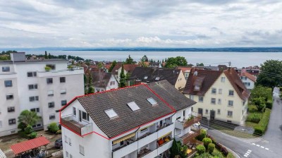 Bodensee vor der Haustüre...
Sanierungsbedürftige 4-Zimmer-Wohnung !