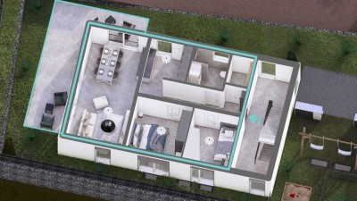Exklusive 3 Zi Neubauwohnung mit eigenem Garten mit KfW 40 Standard QNG-Siegel hoher Abschreibung