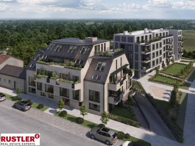 Wohnen beim Wasser - Sonnige Terrassenwohnung in Stammersdorf!