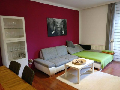 Charmante 2-Zimmer-Terrassen-Wohnung gleich neben der Glan