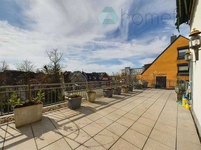 Citynahe 5-6 Zimmer Maisonette-Wohnung mit Dachterrasse | Stilvolle Stadtwohnung in Grafenberg