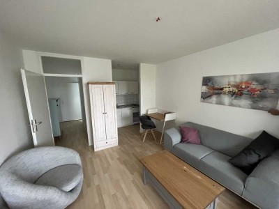 Neuwertige 1-Zimmer-Wohnung mit Balkon, Keller & Einbauküche in Bonn