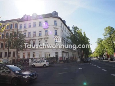 Tauschwohnung: 3-Raum-Wohnung in Connewitz mit Tageslichtbad und Badewanne