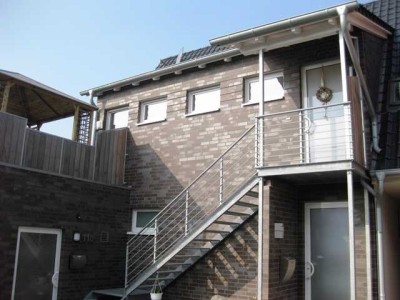 Schöne Wohnung mit großer Dachterrasse!