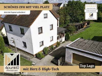Viel Platz mit Fördermöglichkeit: ZFH in Sackgassenlage mit 1.426 m² Grundstück