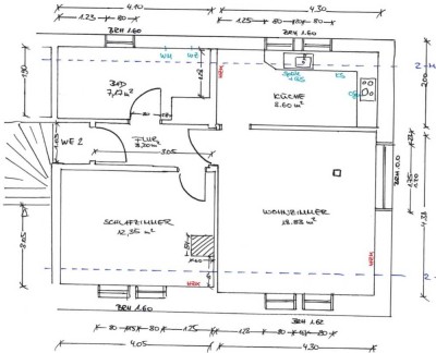 Ansprechende 2-Zimmer-DG-Wohnung in Siebeneichen