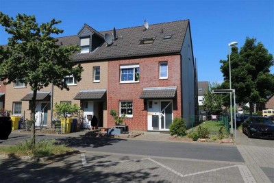 Gepflegtes Einfamilienreiheneckhaus mit Garage und Carport in guter Wohnlage von Neuss-Allerheiligen