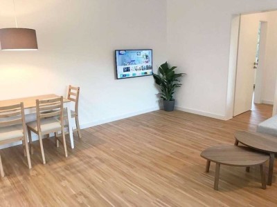Ruhige 5-Zimmer-Wohnung in Düsseldorf-Ludenberg, möbliert mit Einbauküche, direkt am Wald!