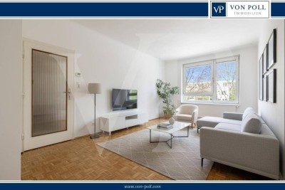 Geräumige 4-Zimmer Wohnung mit großem Gemeinschaftsgarten - Nähe Pfarrwirt