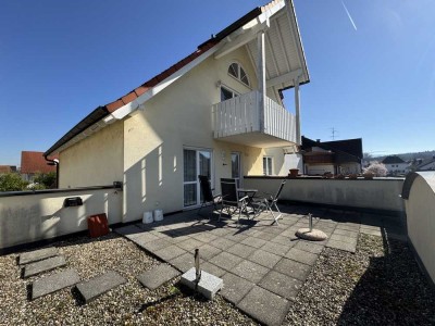 Ihr Traum vom Wohnen: Stilvolle Maisonette mit zwei Sonnenterrassen in Kuppenheim
