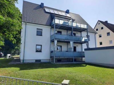 Moderne 3-Zimmer-Erdgeschosswohnung mit Westbalkon in Schwabmünchen