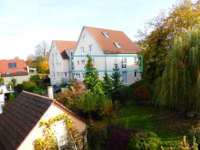 Wohnung in guter Lage mit neuer Einbauküche & Balkon in Marbach