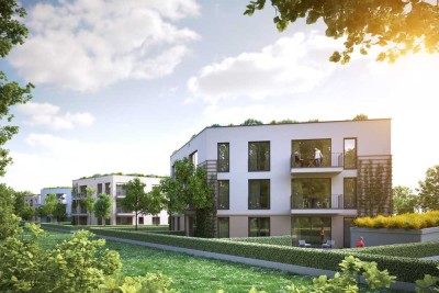 Neubau 2 Zimmerwohnung mit schönem Garten