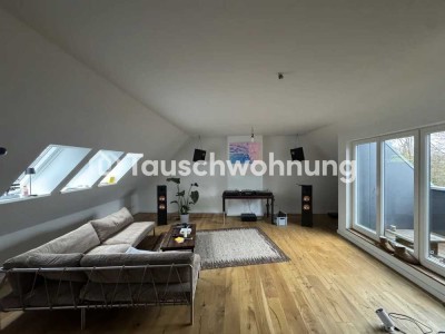 Tauschwohnung: 1 Zimmer DG Wohnung Neubau im Altbau