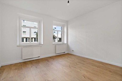 Sanierte 3-Raumwohnung mit Balkon in der Delitzscher Straße!