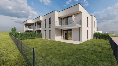 TOP NEUBAUWOHNUNG NIEDRIGENERGIE LOGGIA EIGENGARTEN