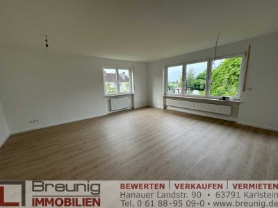 Sanierte 4-Zi.-OG-Wohnung mit Balkon & Garage in begehrter Lage von Alzenau