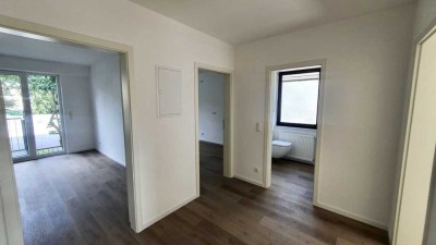 Moderne 2-Zimmer Gartenwohnung mit Garage