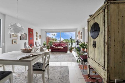 Dort wohnen, wo andere Urlaub machen. Moderne 3 Zimmer Wohnung